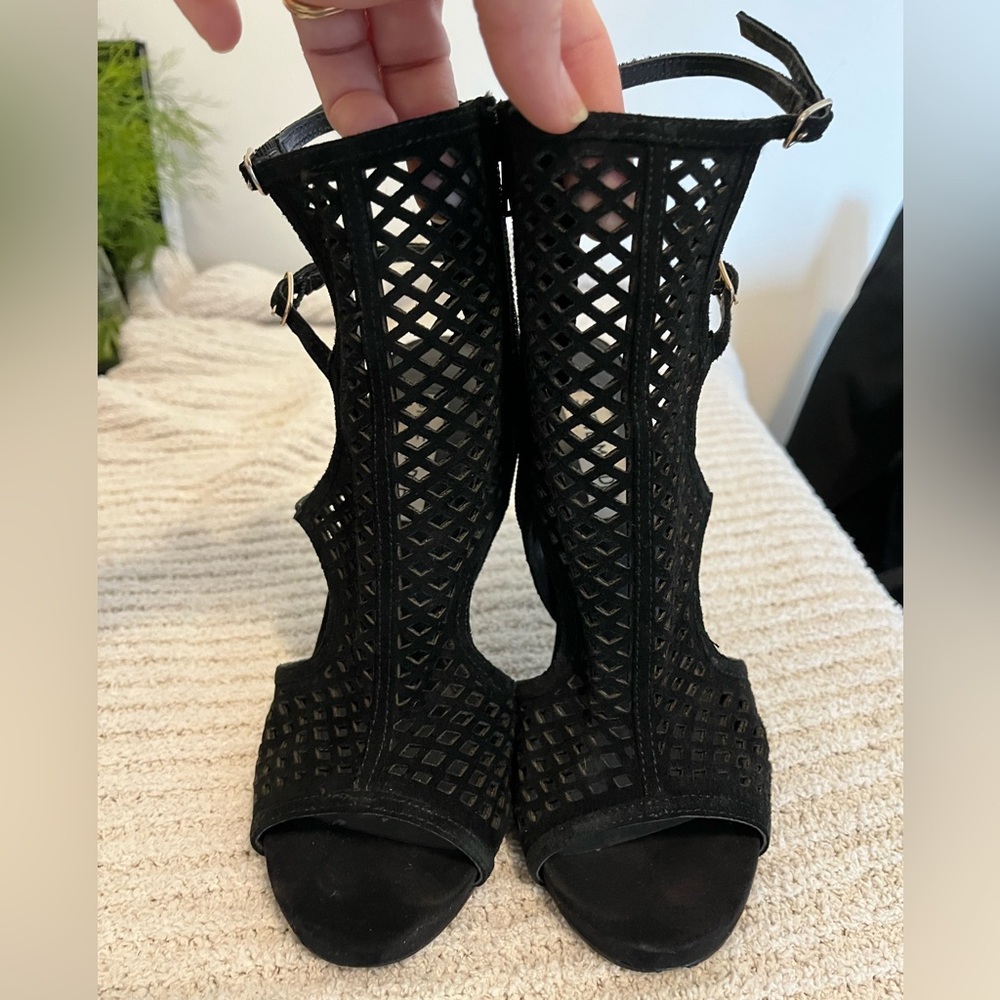Steve Madden Elegant Black Women's Stilettos Sandals